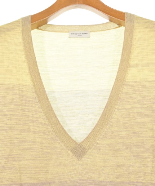 DRIES VAN NOTEN（ドリスヴァンノッテン）ニット・セーター 黄 サイズ:S メンズ/2200609830093