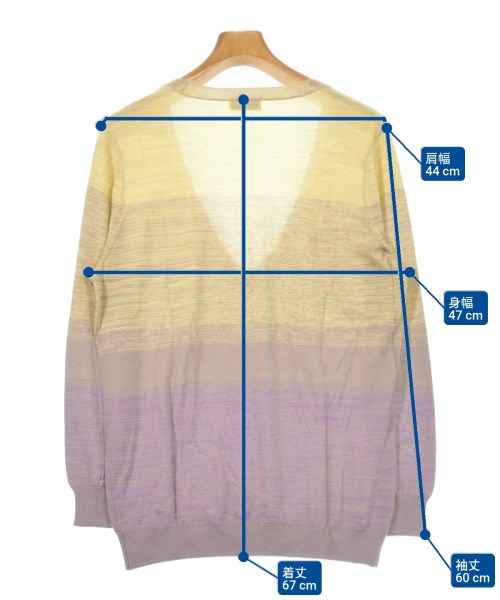 DRIES VAN NOTEN（ドリスヴァンノッテン）ニット・セーター 黄 サイズ:S メンズ/2200609830093