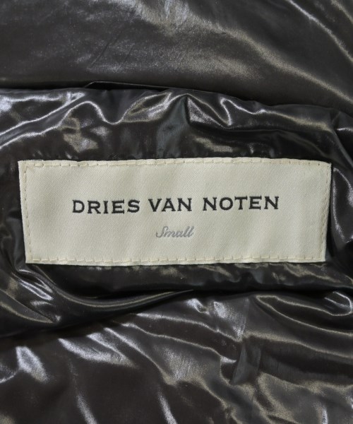 DRIES VAN NOTEN（ドリスヴァンノッテン）ダウンジャケット/ダウンベスト 黒 サイズ:S メンズ/2200619049010