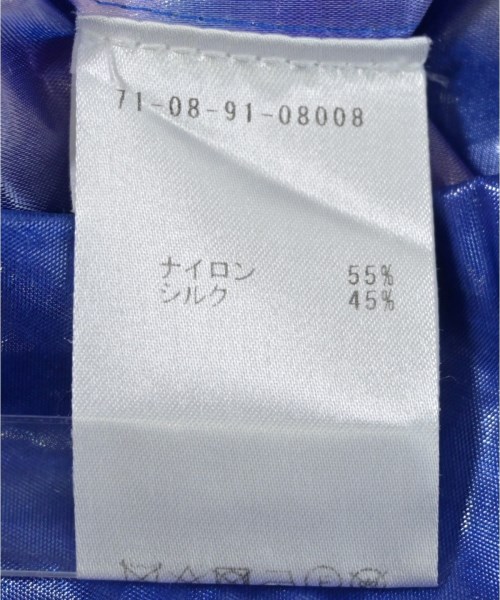 DRIES VAN NOTEN（ドリスヴァンノッテン）ステンカラーコート 青 サイズ:34(XXS位) レディース/2200619194024