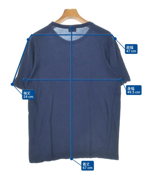 DRIES VAN NOTEN（ドリスヴァンノッテン）Tシャツ・カットソー 紺 サイズ:L メンズ/2200619213138