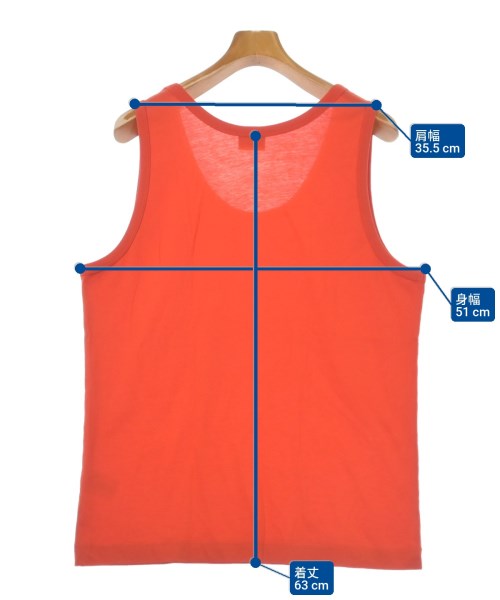 DRIES VAN NOTEN（ドリスヴァンノッテン）タンクトップ オレンジ サイズ:XL メンズ/2200619213169