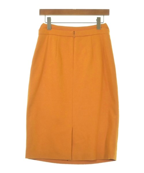 DRIES VAN NOTEN（ドリスヴァンノッテン）ひざ丈スカート オレンジ サイズ:34(M位) レディース/2200619658243