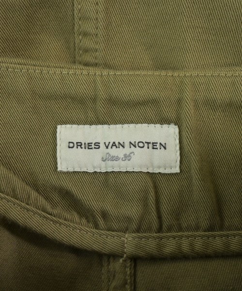 DRIES VAN NOTEN（ドリスヴァンノッテン）ひざ丈スカート カーキ サイズ:36(XS位) レディース/2200616933022