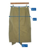 DRIES VAN NOTEN（ドリスヴァンノッテン）ひざ丈スカート カーキ サイズ:36(XS位) レディース/2200616933022