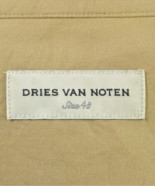 DRIES VAN NOTEN（ドリスヴァンノッテン）カジュアルシャツ ベージュ サイズ:48(L位) メンズ/2200620629058