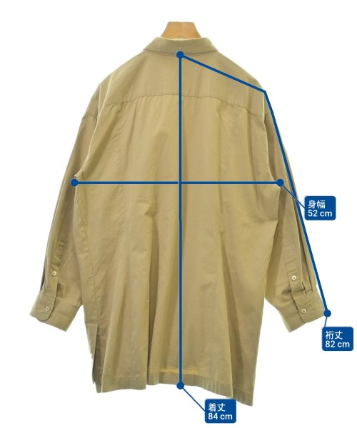 DRIES VAN NOTEN（ドリスヴァンノッテン）カジュアルシャツ ベージュ サイズ:48(L位) メンズ/2200620629058