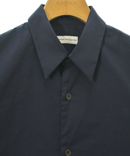DRIES VAN NOTEN（ドリスヴァンノッテン）カジュアルシャツ 紺 サイズ:46(M位) メンズ/2200620629065
