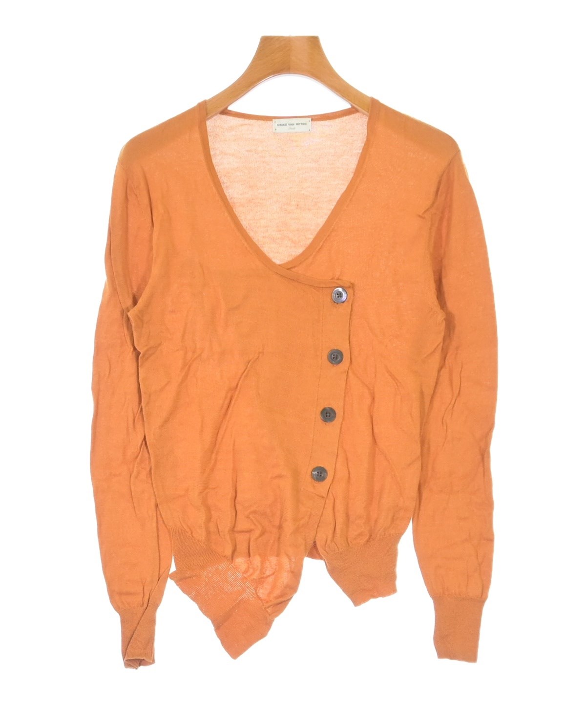 レトロ モード古着 DRIES VAN NOTEN ハイゲージニットブルゾン DRIES VAN NOTEN(ドリスヴァンノッテン)ニット・セーター