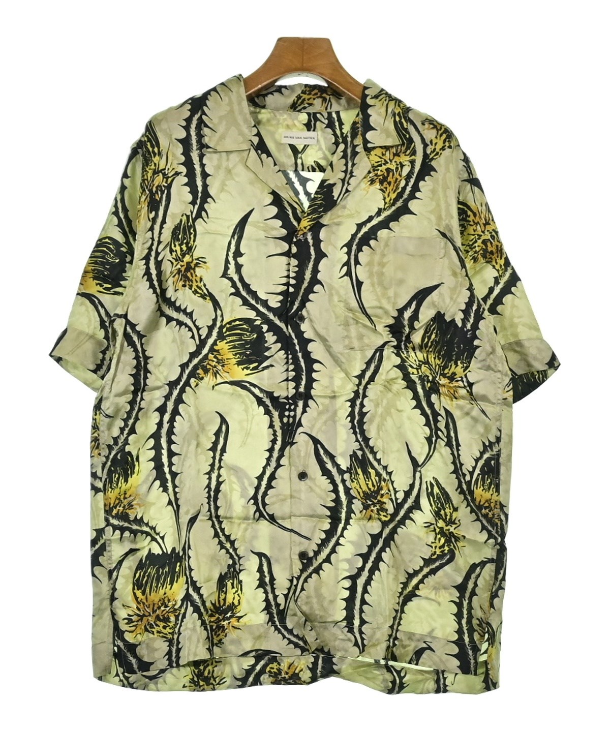 DRIES VAN NOTEN（ドリスヴァンノッテン）カジュアルシャツ 黄 サイズ
