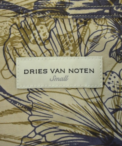 DRIES VAN NOTEN（ドリスヴァンノッテン）カジュアルシャツ ベージュ サイズ:S メンズ/2200606578011