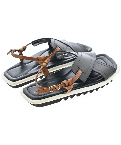 DRIES VAN NOTEN（ドリスヴァンノッテン）サンダル 黒 サイズ:EU36(22.5cm位) レディース/2200607854084