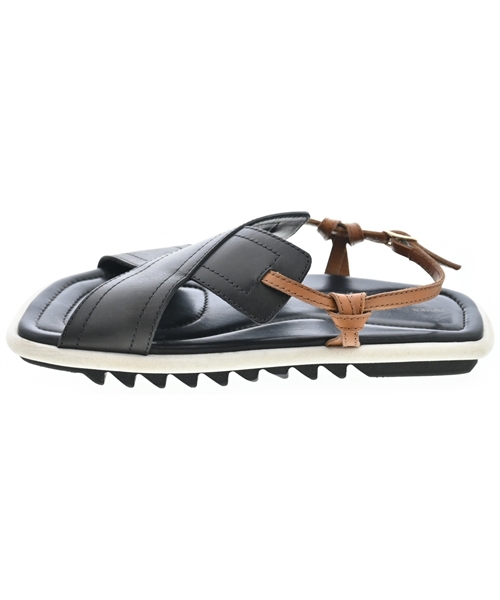 DRIES VAN NOTEN（ドリスヴァンノッテン）サンダル 黒 サイズ:EU36(22.5cm位) レディース/2200607854084