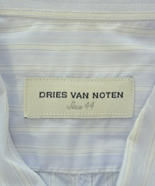 DRIES VAN NOTEN（ドリスヴァンノッテン）カジュアルシャツ 青 サイズ:44(S位) メンズ/2200670387045