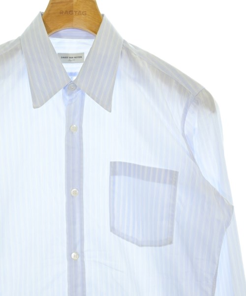 DRIES VAN NOTEN（ドリスヴァンノッテン）カジュアルシャツ 青 サイズ:44(S位) メンズ/2200670387045