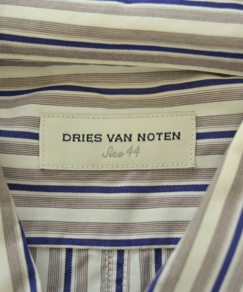 DRIES VAN NOTEN（ドリスヴァンノッテン）カジュアルシャツ 茶 サイズ:44(S位) メンズ/2200670387052