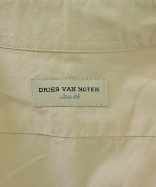 DRIES VAN NOTEN（ドリスヴァンノッテン）カジュアルシャツ 白 サイズ:48(L位) メンズ/2200672997105