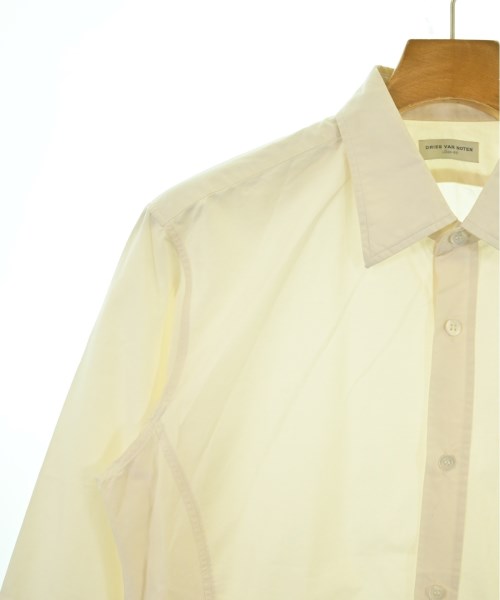 DRIES VAN NOTEN（ドリスヴァンノッテン）カジュアルシャツ 白 サイズ:48(L位) メンズ/2200672997105