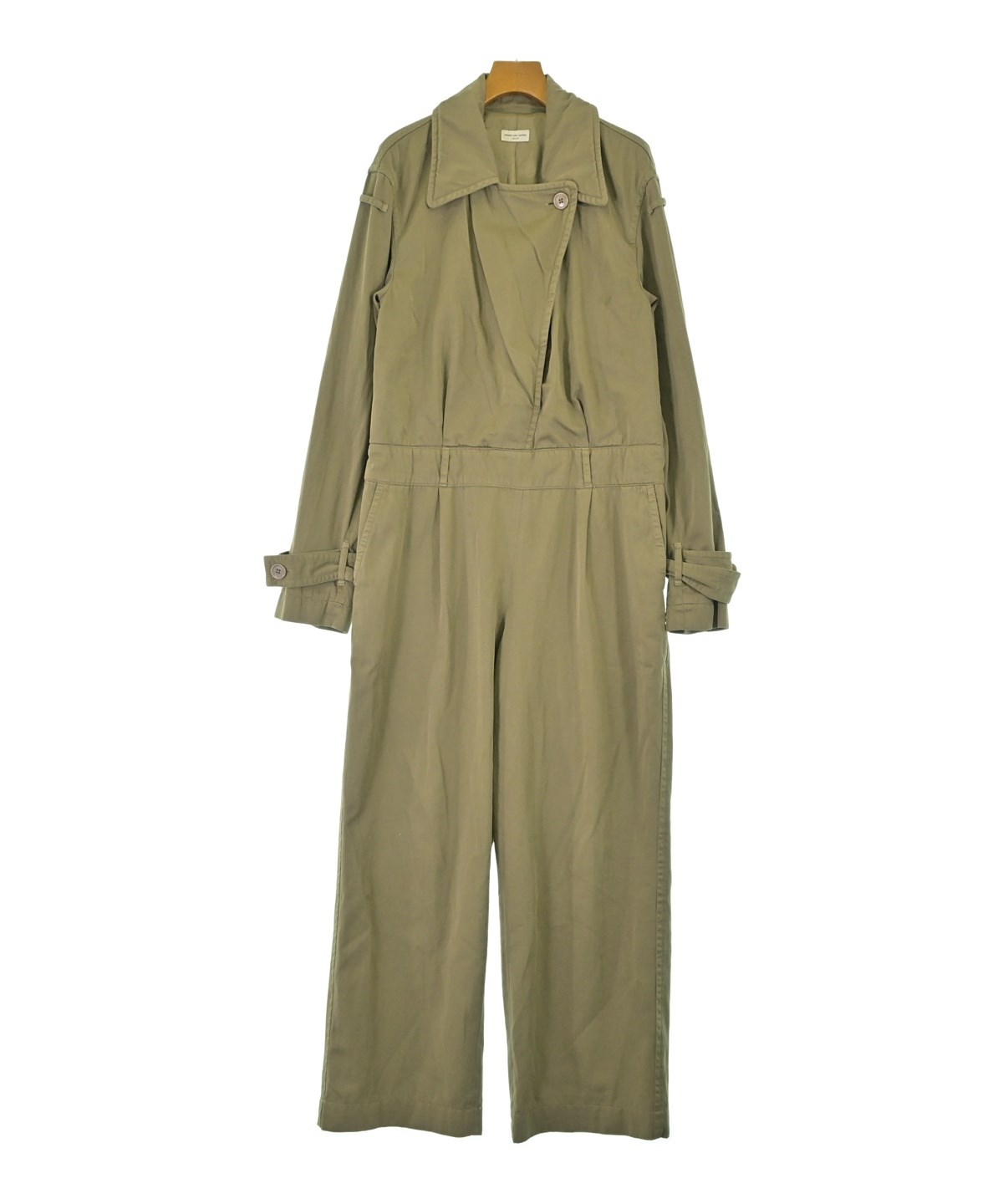 DRIES VAN NOTEN 2009ss スパンコール　 麻オールインワン Dries Van Noten Patchwork Asymmetric Draped Maxi Dress | Saks