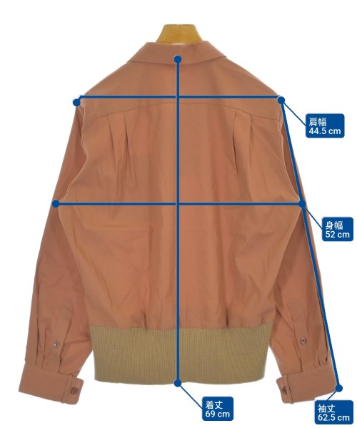 DRIES VAN NOTEN（ドリスヴァンノッテン）カジュアルシャツ オレンジ サイズ:48(L位) メンズ/2200673424020