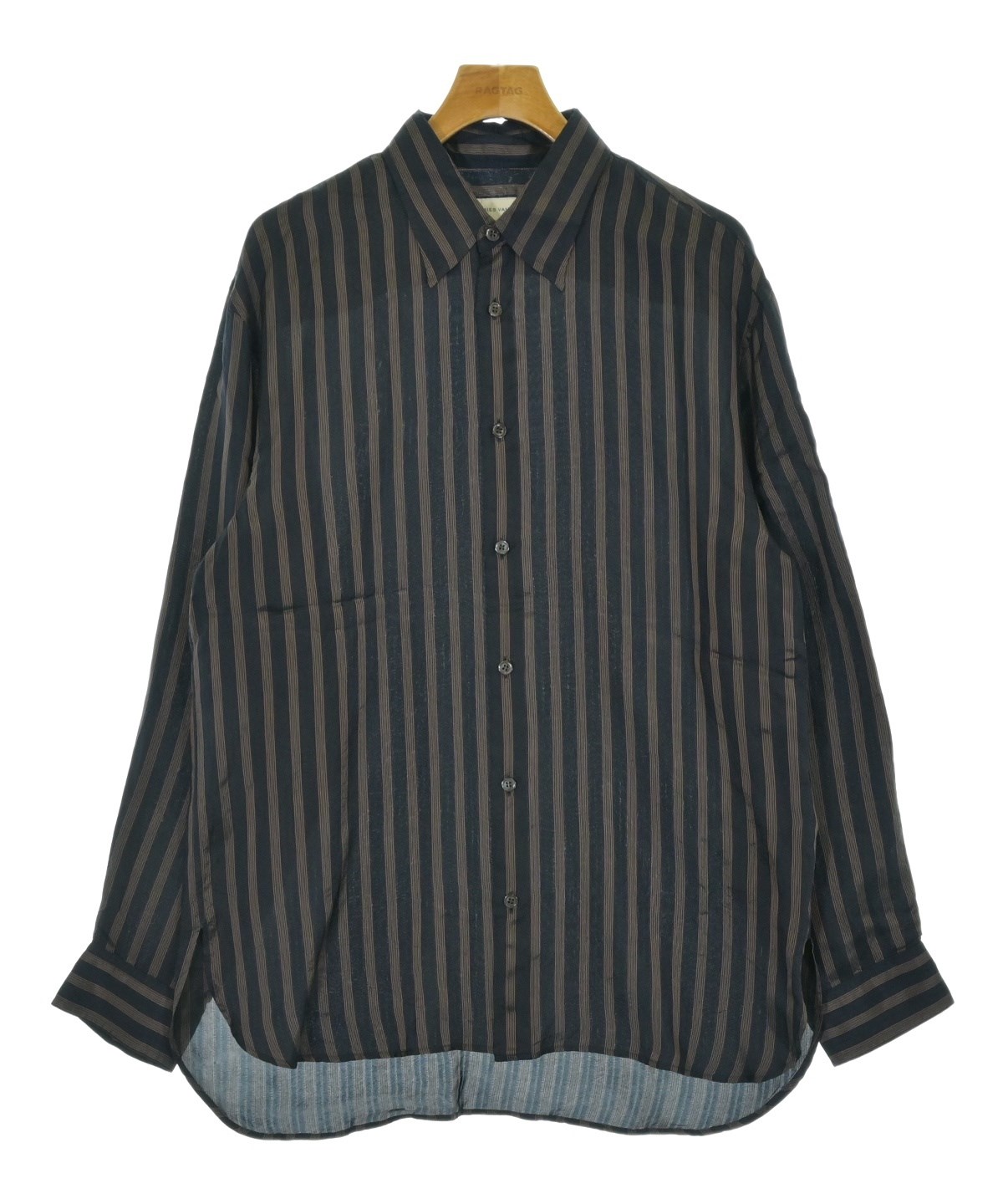 DRIES VAN NOTEN（ドリスヴァンノッテン）カジュアルシャツ 黒 サイズ 