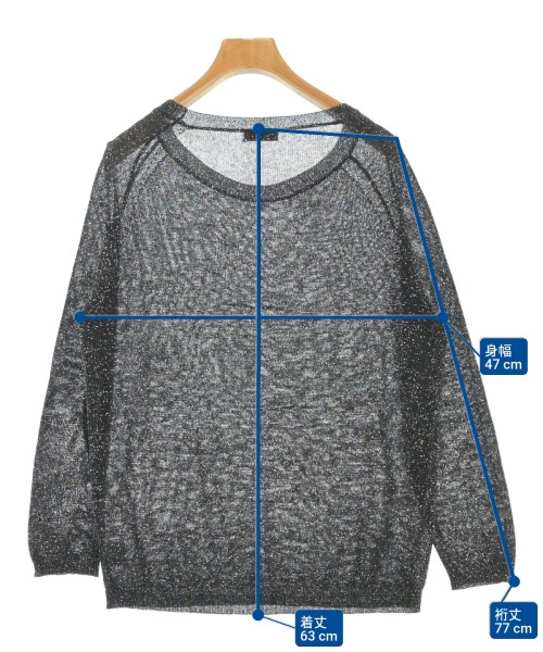 DRIES VAN NOTEN（ドリスヴァンノッテン）ニット・セーター 黒 サイズ:S レディース/2200674300040