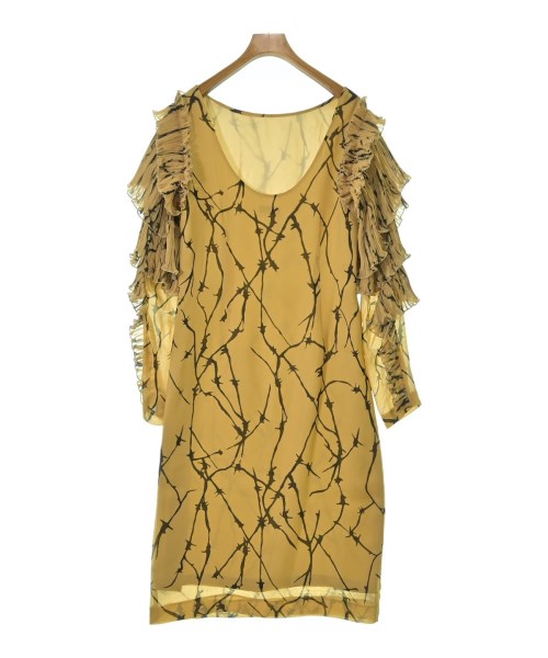DRIES VAN NOTEN（ドリスヴァンノッテン）ワンピース 黄 サイズ:38(S位) レディース/2200674923287