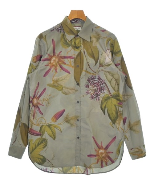 DRIES VAN NOTEN(ドリスヴァンノッテン)カジュアルシャツ カーキ サイズ:48(L位)/2200670334025