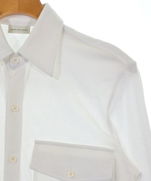 DRIES VAN NOTEN（ドリスヴァンノッテン）カジュアルシャツ 白 サイズ:S メンズ/2200675027083