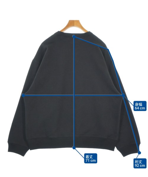 DRIES VAN NOTEN（ドリスヴァンノッテン）スウェット 黒 サイズ:M メンズ/2200675252010