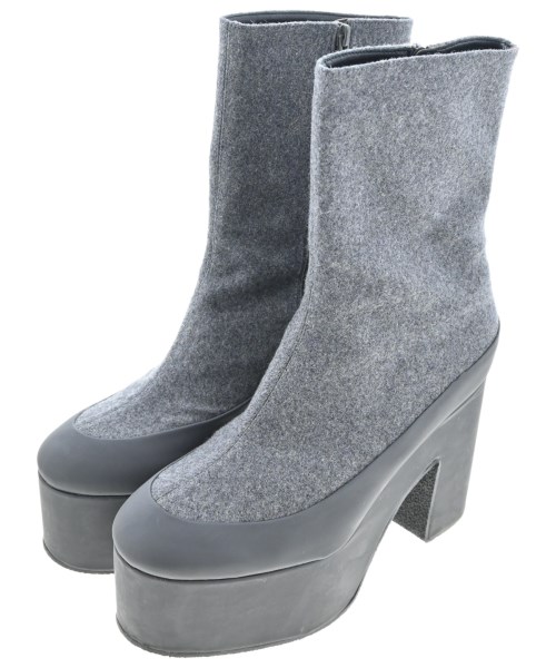 DRIES VAN NOTEN(ドリスヴァンノッテン)ブーツ グレー サイズ:EU38(24.5cm位)/2200675454018