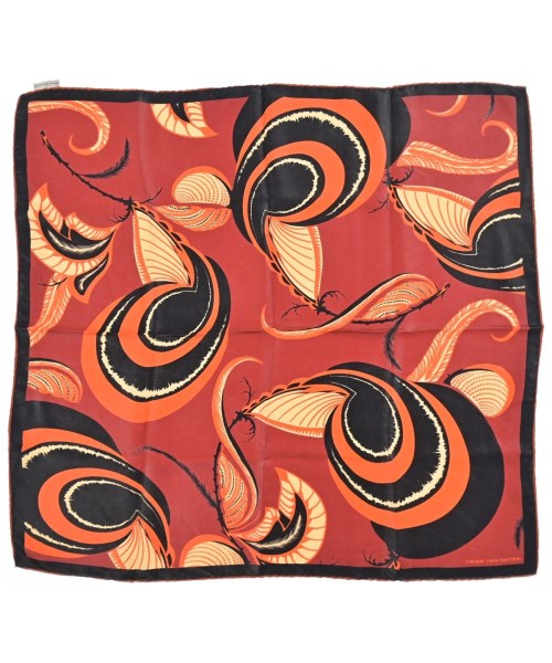 DRIES VAN NOTEN(ドリスヴァンノッテン)バンダナ・スカーフ 赤 サイズ:-/2200675513050