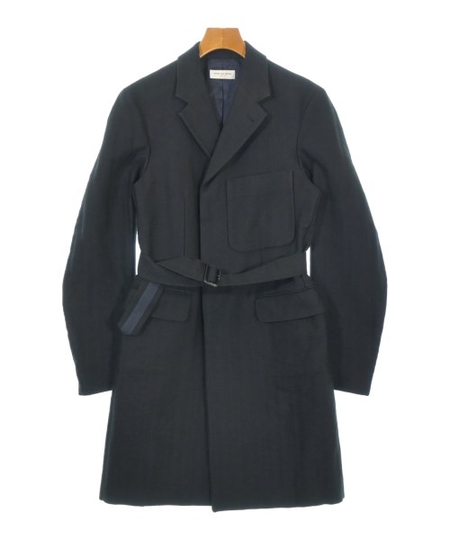 DRIES VAN NOTEN(ドリスヴァンノッテン)チェスターコート 黒 サイズ:44(S位)/2200675540018