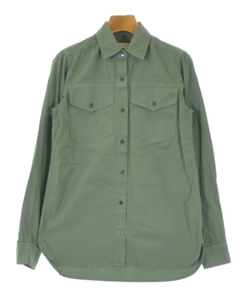 DRIES VAN NOTEN(ドリスヴァンノッテン)カジュアルシャツ カーキ サイズ:34(XXS位)/2200675792080