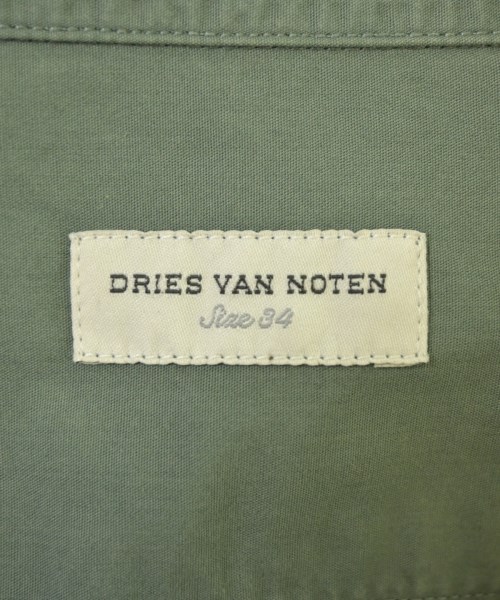 DRIES VAN NOTEN（ドリスヴァンノッテン）カジュアルシャツ カーキ サイズ:34(XXS位) レディース/2200675792080