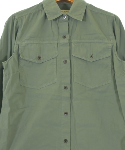 DRIES VAN NOTEN（ドリスヴァンノッテン）カジュアルシャツ カーキ サイズ:34(XXS位) レディース/2200675792080