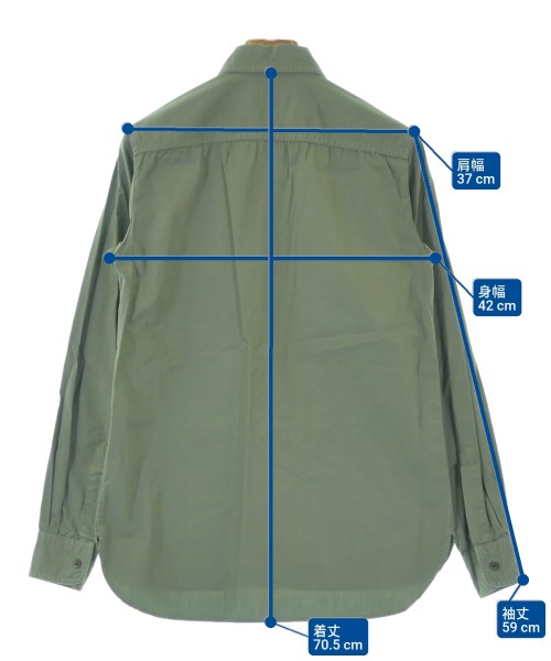 DRIES VAN NOTEN（ドリスヴァンノッテン）カジュアルシャツ カーキ サイズ:34(XXS位) レディース/2200675792080