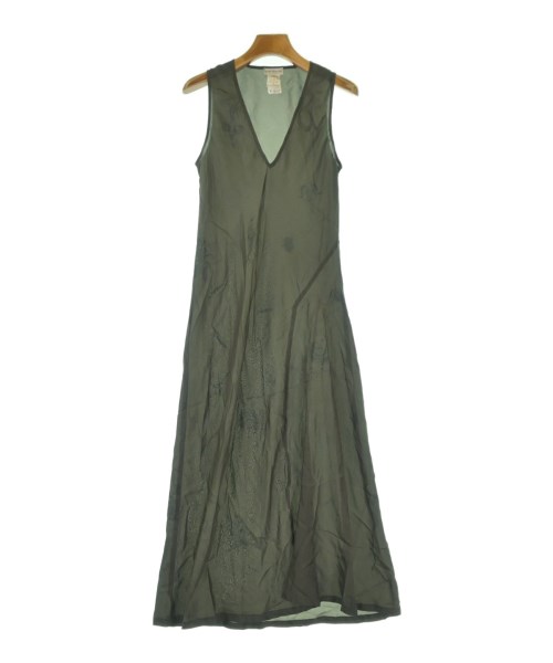 DRIES VAN NOTEN(ドリスヴァンノッテン)ワンピース カーキ サイズ:36(XS位)/2200675792110