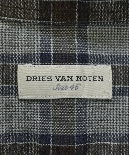 DRIES VAN NOTEN（ドリスヴァンノッテン）カジュアルシャツ グレー サイズ:46(M位) メンズ/2200670155149