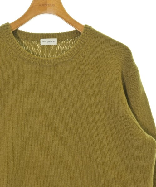 DRIES VAN NOTEN（ドリスヴァンノッテン）ニット・セーター カーキ サイズ:S メンズ/2200670155200