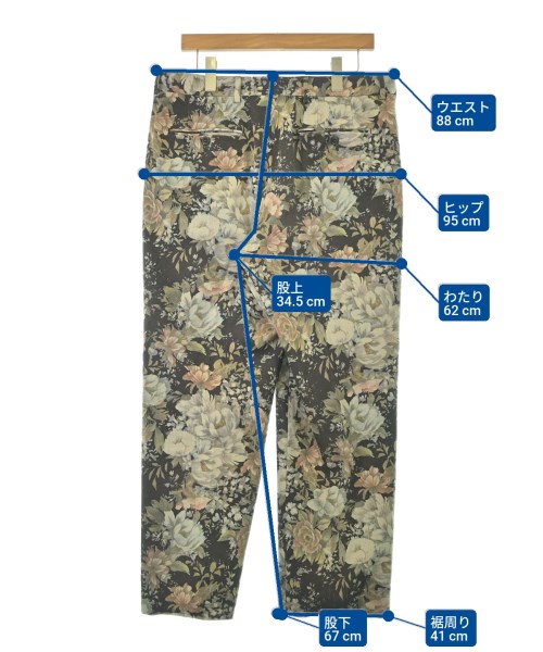 DRIES VAN NOTEN（ドリスヴァンノッテン）スラックス 黒 サイズ:50(XL位) メンズ/2200672056017