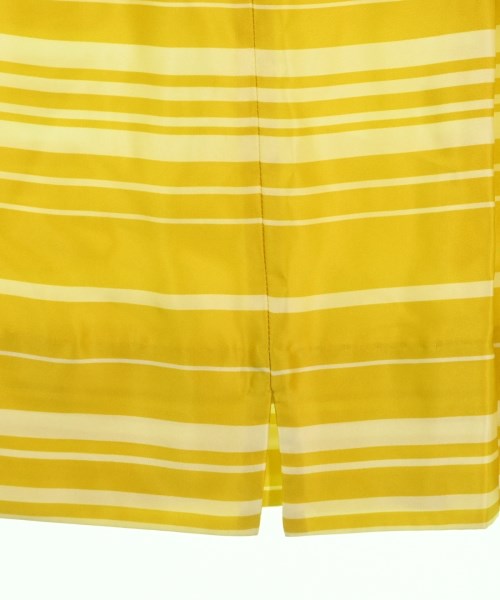 DRIES VAN NOTEN（ドリスヴァンノッテン）ひざ丈スカート 黄 サイズ:34(XXS位) レディース/2200672284076