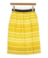 DRIES VAN NOTEN（ドリスヴァンノッテン）ひざ丈スカート 黄 サイズ:34(XXS位) レディース/2200672284076