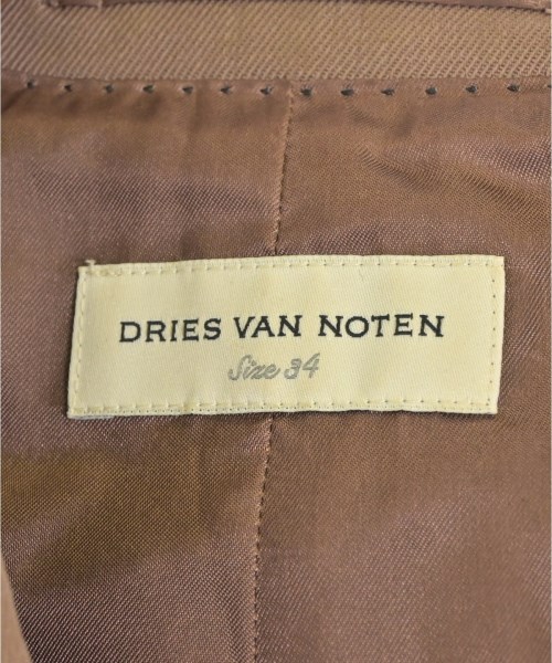 DRIES VAN NOTEN（ドリスヴァンノッテン）カジュアルジャケット 茶 サイズ:34(XXS位) レディース/2200676749021