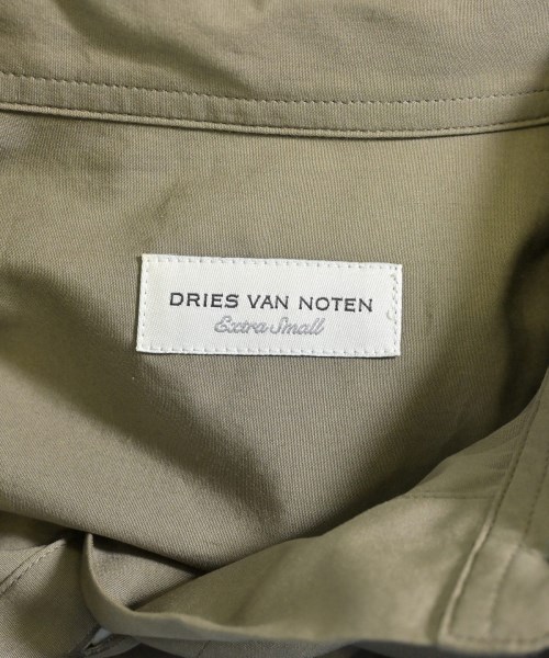 DRIES VAN NOTEN（ドリスヴァンノッテン）カジュアルシャツ カーキ サイズ:XS レディース/2200676749076