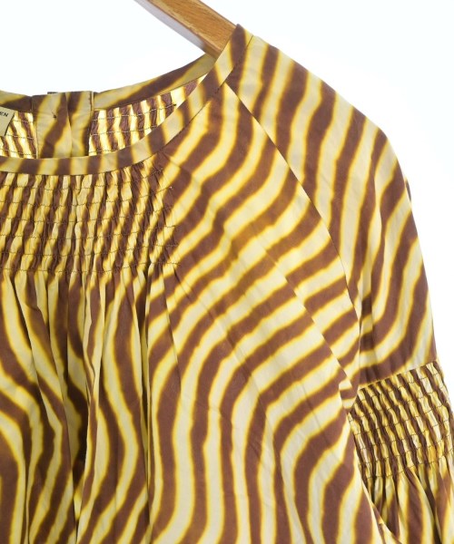 DRIES VAN NOTEN（ドリスヴァンノッテン）カジュアルシャツ 茶 サイズ:36(XS位) レディース/2200676749083