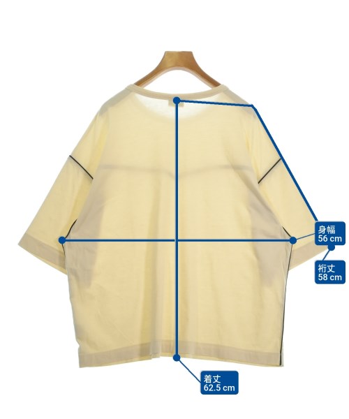 DRIES VAN NOTEN（ドリスヴァンノッテン）Tシャツ・カットソー ベージュ サイズ:S レディース/2200677136066