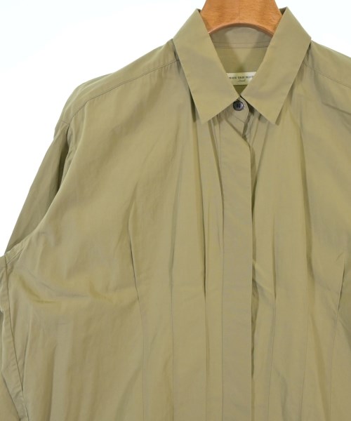 DRIES VAN NOTEN（ドリスヴァンノッテン）シャツワンピース カーキ サイズ:S レディース/2200677136189