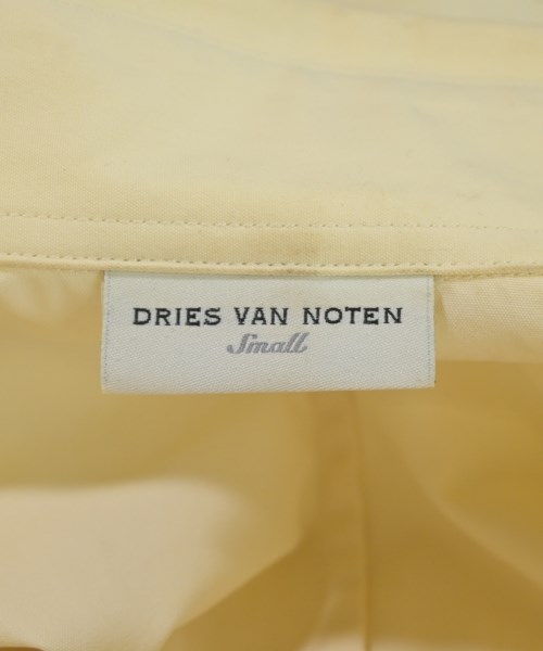 DRIES VAN NOTEN（ドリスヴァンノッテン）カジュアルシャツ 黄 サイズ:S メンズ/2200677707013