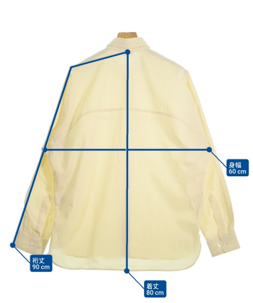 DRIES VAN NOTEN（ドリスヴァンノッテン）カジュアルシャツ 黄 サイズ:S メンズ/2200677707013